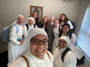 group of women smiling