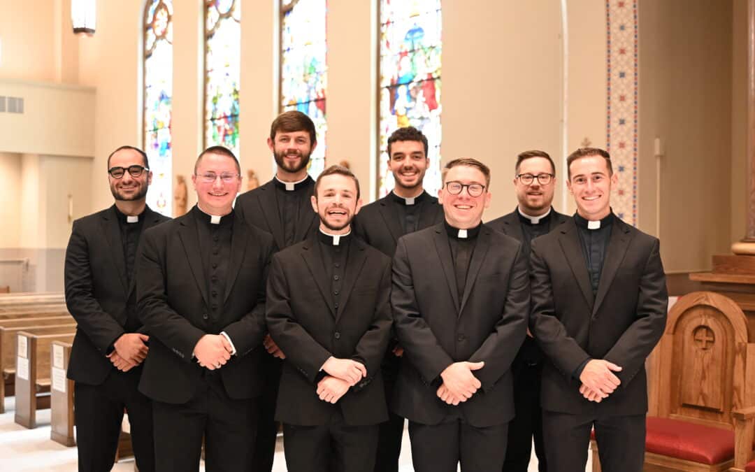 Eight Transitional Deacons called to the Sacred Priesthood for Cleveland